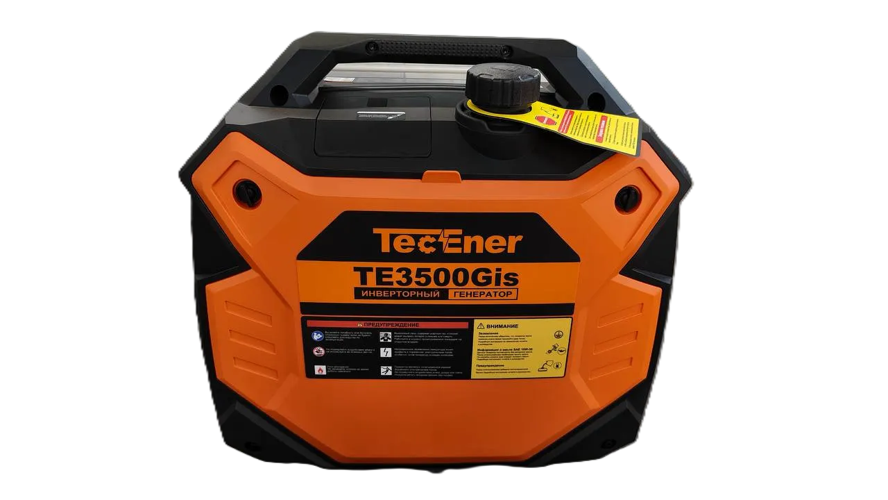 Инверторный двухтопливный генератор газ/бензин TecEner TE3500Gis 3 кВт с электростартером